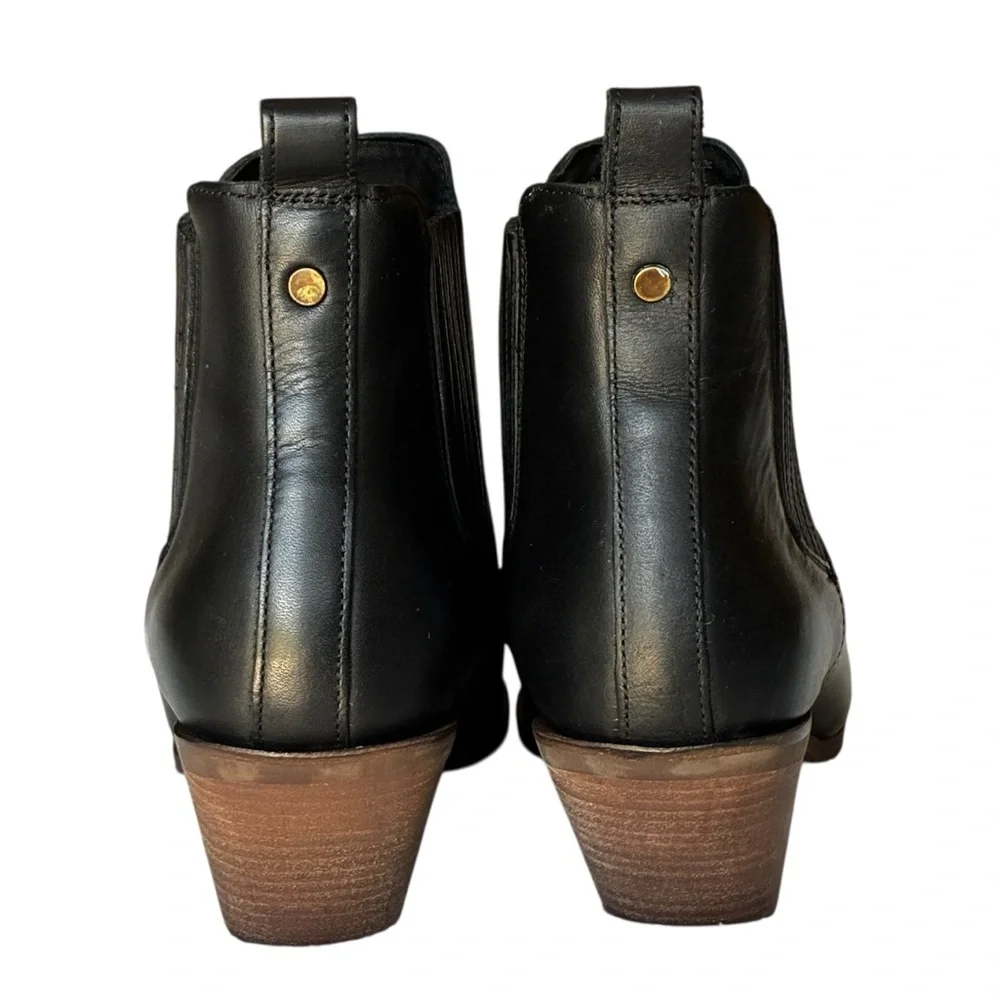 Portland Leather Patina Western Ankle Chelsea Boot